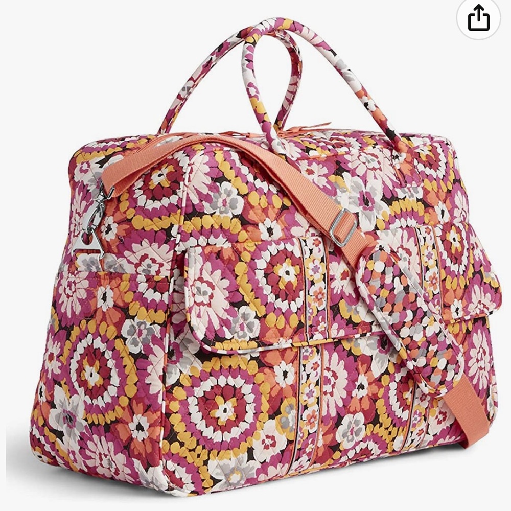 Vera Bradley Weekender Duffle in Pixie Bloom
